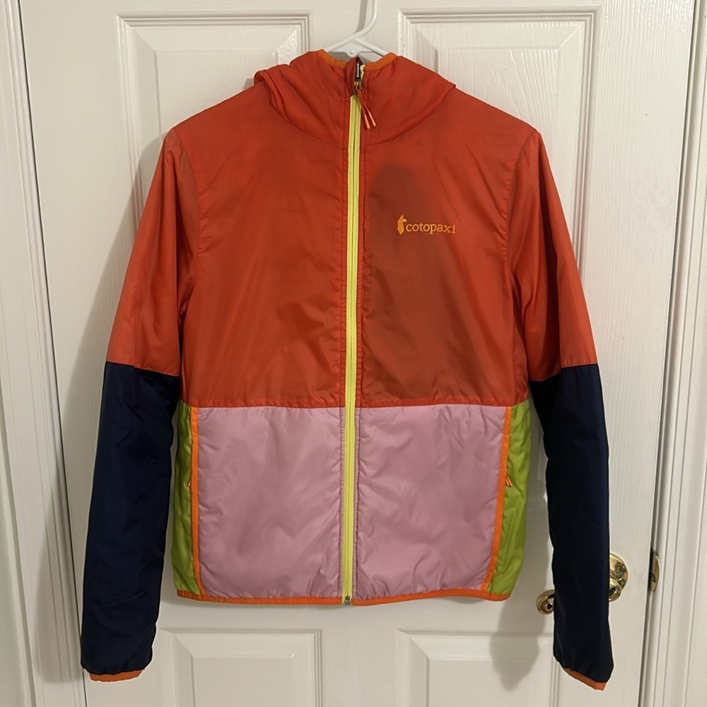 Cotopaxi Teca Cálido Hooded Reversible Jacket In Super Bloom New Size XS - Picture 7 of 16